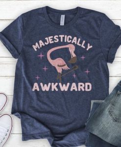 Majestically Flamingo Tshirt EL5D