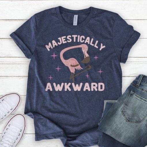 Majestically Flamingo Tshirt EL5D