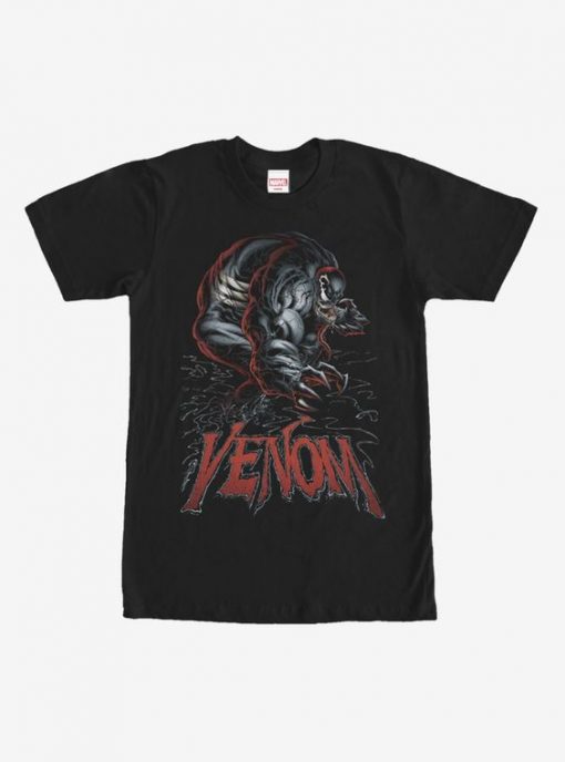 Marvel Venom Scratch T-Shirt FD7D