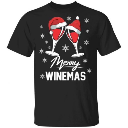 Merry Winemas T Shirt SR6D