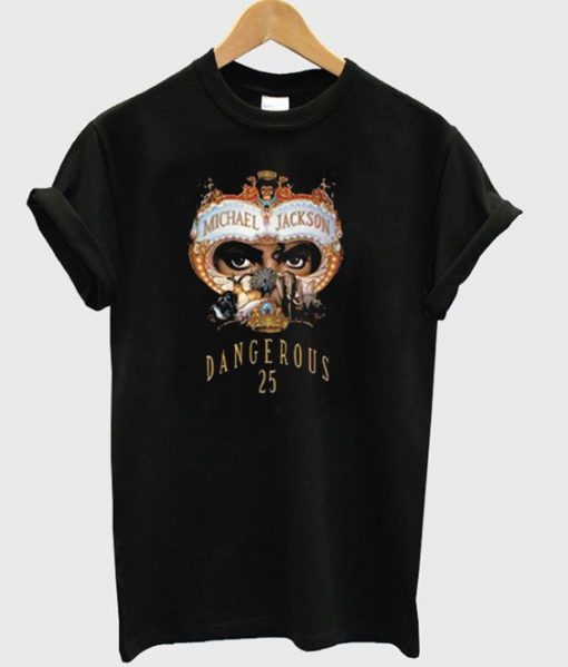 Michael Jackson Dangerous T Shirt SR3D