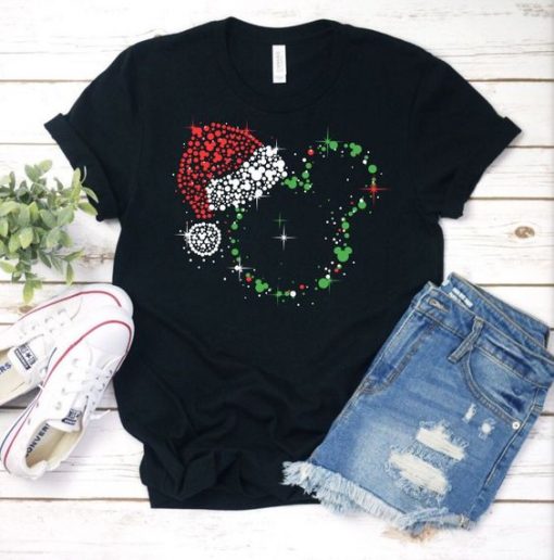 Mickey Christmas T Shirt SR6D