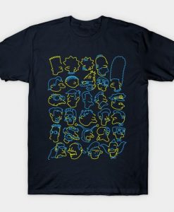 Minimalist Yellow People T-Shirt MZ30D