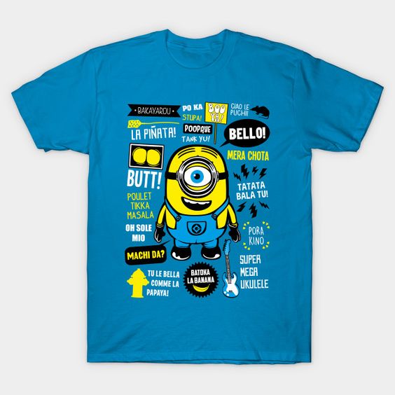 Minion Famous Quotes T-Shirt MZ30D