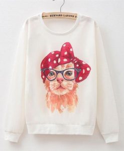 Mom Cat Cute Sweatshirt FD4D