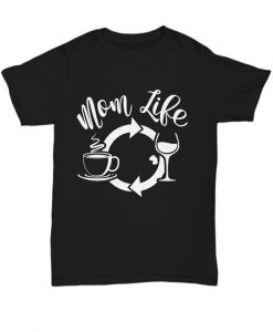 Mom Life Coffee T-Shirt ND14D