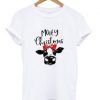 Mooey Christmas Tshirt EL9D