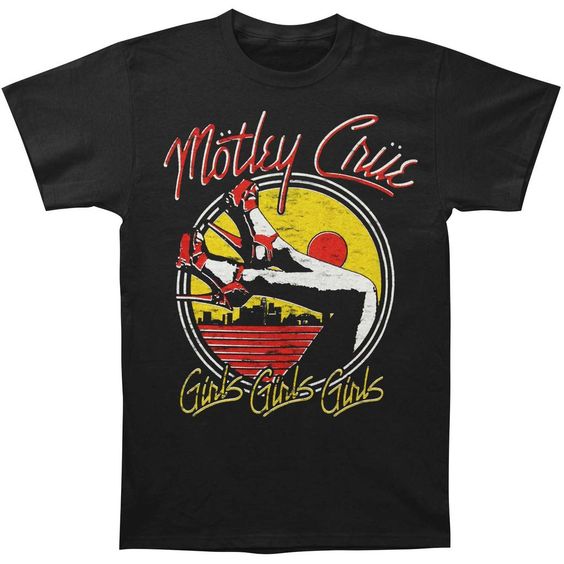 Motley Crue T Shirt SR14D