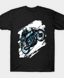 Motorcycle Art T Shirt SR3D