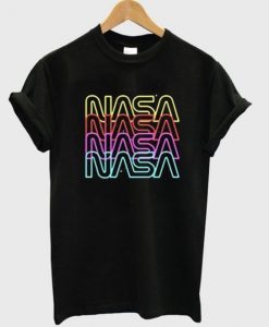 Nasa font neon t-shirt FD4D