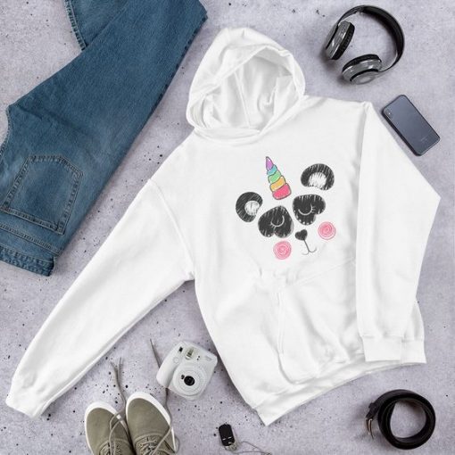 Panda Unicorn Hoodie FD7D