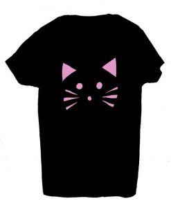 Pastel Goth Cat T Shirt ND24D