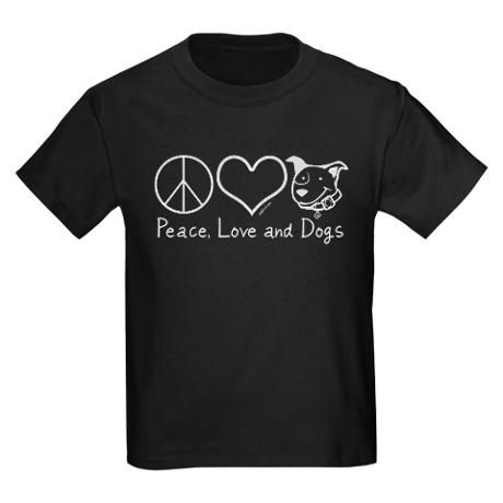 Peace Love Dogs T-Shirt ND14D