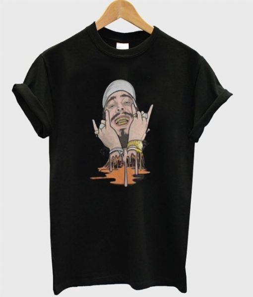 Post Malone rap T Shirt SR3D