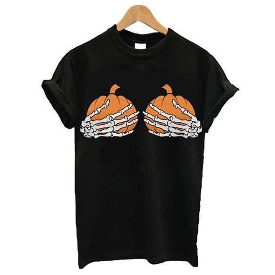 Pumpkin Boobs T Shirt TT13D