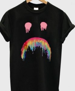 Rainbow Sad Face T shirt FD4D