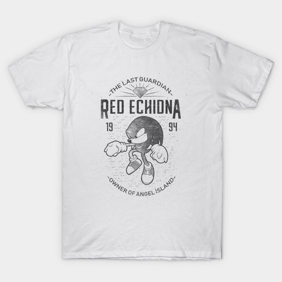 Red echidna T Shirt HN23D