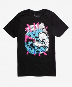 Rick And Morty Turquoise T-Shirt FD4D