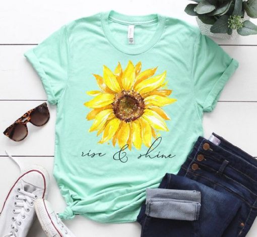 Rise & Shine Sunflower Tshirt FD4D