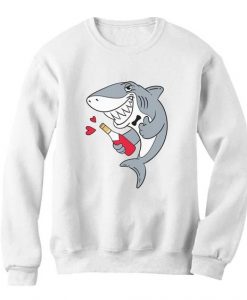 Romantic Shark Doo Sweatshirt Fd13D