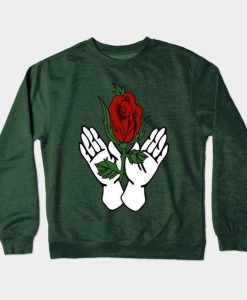 Rose Hand Sweatshirt SR3D