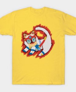 Samurai Pizza Cats t-shirt EV23D