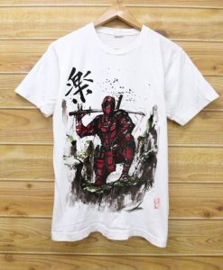 Samurai Pool Deadpool Tshirt FD7D