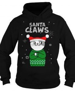 Santa Claws Cat Hoodie FD7D