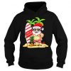 Santa Hawaiian Surfing Hoodie FD7D