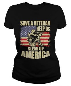 Save A Veteran T Shirt TT13D