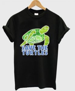 Save The Turtles T-Shirt SR3D