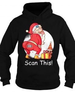 Scan This Santa Hoodie SR6D