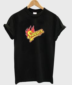 Sinner Fire tshirt EL5D