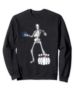 Skeleton Bowling Sweatshirt SR3D