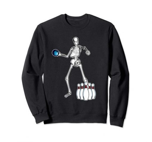 Skeleton Bowling Sweatshirt SR3D