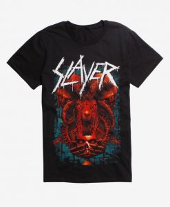 Slayer Goat Skull T-Shirt SR3D