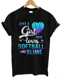 Softball and slime t-shirt SR14D