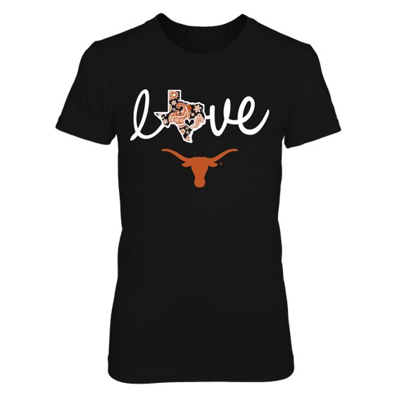 State Love Texas T Shirt SR12D