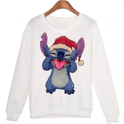 Stitch and Hat christ Sweatshirt FD4D