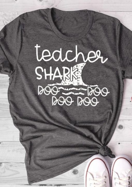 Teacher Shark Ladies T-Shirt FD4D