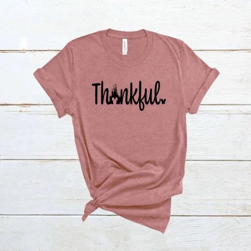 Thankful Disney Tshirt EL2D