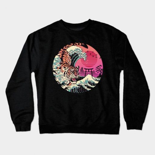 Tiger Wave Sweatshirt SR3D