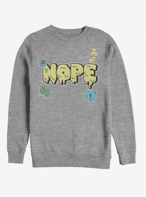 Tinker Bell Nope Melt Sweatshirt FD4D