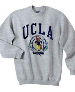 UCLA bruins bear sweatshirt SR3D