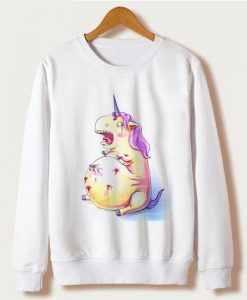 Unicorn Sick sweatshirt Fd4D