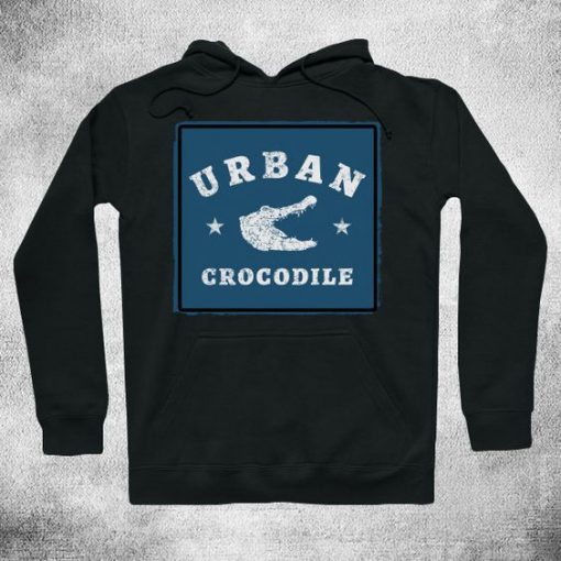 Urban crocodile vintage Hoodie SR6D