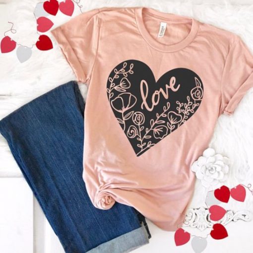 Valentins Day Love TShirt FD4D