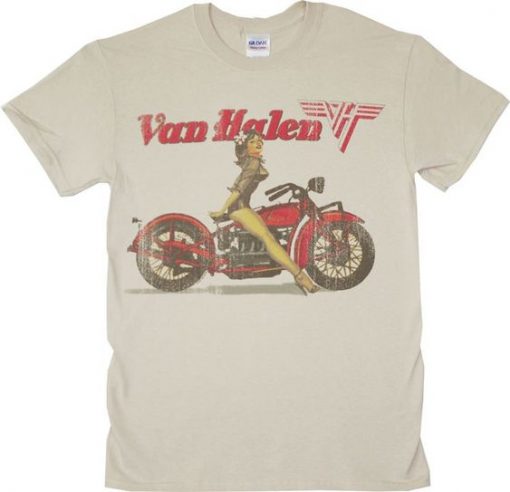 Van Halen Biker Tshirt EL5D