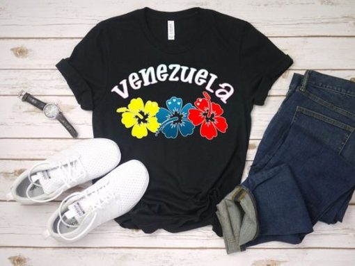 Venezuela Flower Tshirt FD4D