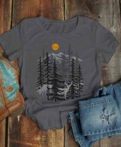 Women's Forest T Shirt ND20D